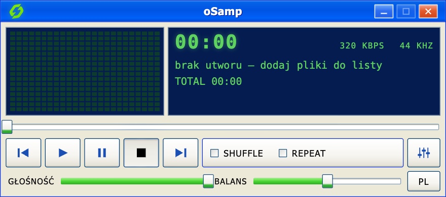 Azure — Odtwarzacz główny